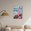 Art Remedy Colorful Surfboard in the Sand Colorful Coastal Wall Art, 20" x 30", Gallery Wrapped - 2 of 4