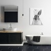Stupell Industries Rabbit & Toilet Paper Bathroom, 30" x 40" - 2 of 4