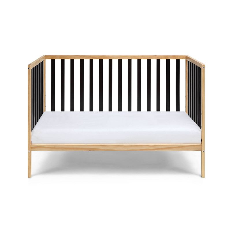 Baby Cache Deux Remi 3-in-1 Convertible Island Crib - Natural/Black, 6 of 9