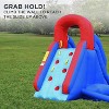 Deluxe Inflatable Water Slide Park – Heavy-Duty Nylon for Outdoor Fun - Climbing Wall, Slide, & Small Splash Pool – Easy to Set Up & Inflate with Included Air Pump & Carrying Case - image 3 of 4