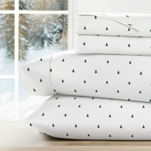 Christmas Holiday Soft Comfy 4 Piece Bed Sheet Set, Winter Prints - Becky Cameron - 1 of 4