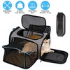 iMountek "Expandable Pet Carrier Bag – Airline Approved, Collapsible Soft Carrier for Cats & Dogs with Fleece Pad" Black - 3 of 4