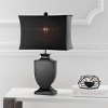 Darcy Black Crystal Urn Lamp - 23.5 Inch Height - LIT4121 - Black/Black - Safavieh - 4 of 4