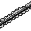 Unique Bargains Layered Lace Trim Pattern Adjustable choker necklace Wrap around wrist bracelet 1 Pc - 4 of 4