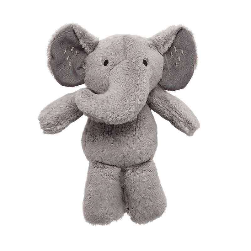 Lambs & Ivy Jungle Friends Developmental Soft Book & Elephant Plush Toy Gift Set, 4 of 11