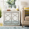 Juniper 2 Door Chest - CHS6405 - Champagne/Mirror - Safavieh - 2 of 4