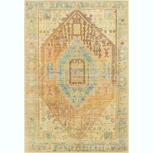 Mark & Day Palos Park 4'3"x5'11" Rectangle Washable Woven Indoor Area Rugs Tan - 1 of 4