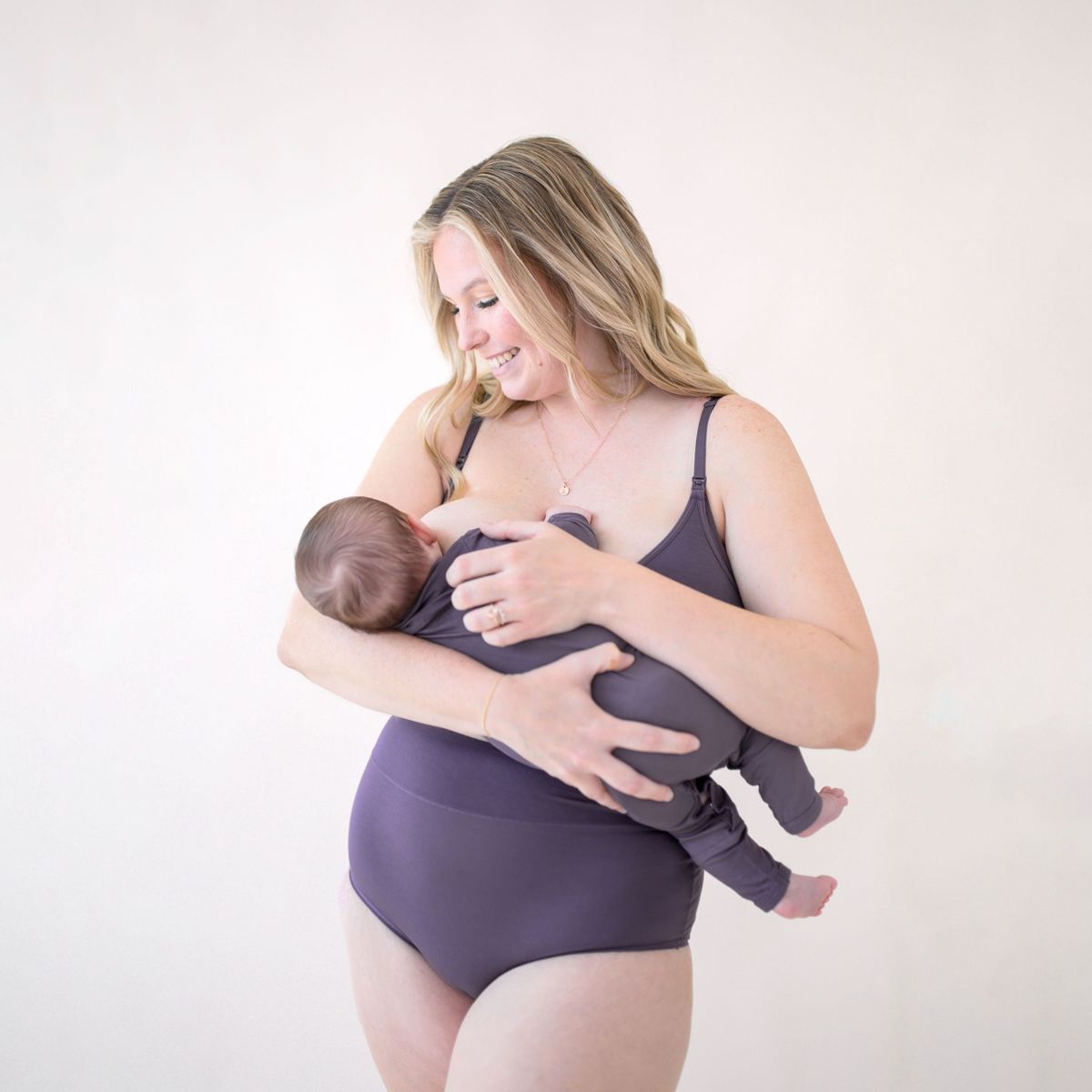 Kyte Living Women's Nursing Bra in Currant - thumbnail 2