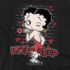 Betty Boop Classic Kiss Adult Crewneck Sweatshirt - 2 of 4
