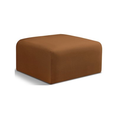 Meridian Furniture,Arc Velvet Ottoman
