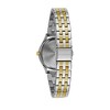 Caravelle designed by Bulova Ladies' Classic Coin Edge Sport 3-Hand Date Quartz Two Tone Gold Stainless Steel Watch, 32mm - 3 of 4