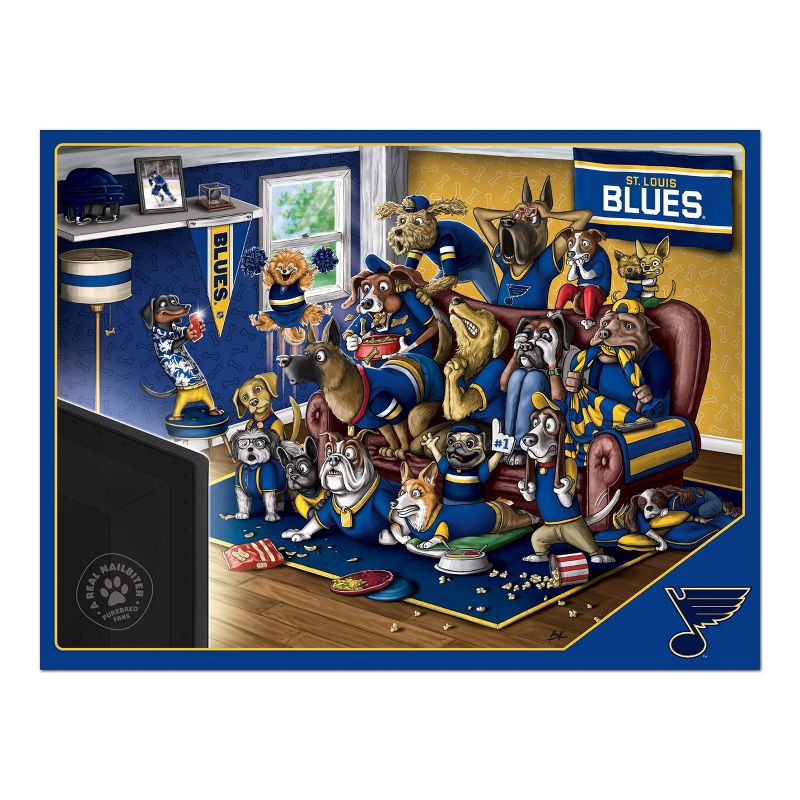 NHL St. Louis Blues 500pc Purebred Puzzle, 3 of 4