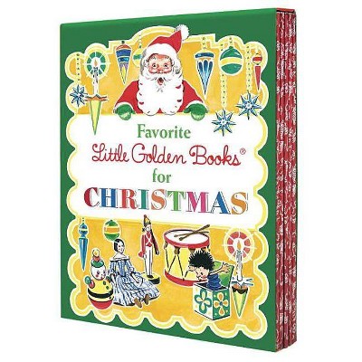 Favorite Little Golden Books for Christmas 5-Book Boxed Set - by  Various (Mixed Media Product)