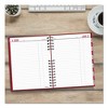 CoilPro Daily Planner, 10 x 7.88, Red Cover, 12-Month (Jan to Dec): 2025 - 4 of 4
