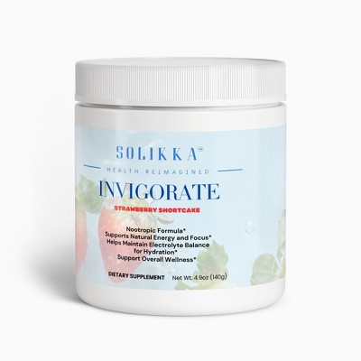 Solikka Invigorate Nootropic Hydr-8 (Strawberry Shortcake)