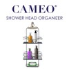 Cameo Hanging Shower Caddy, No Blocking to Shower Head, Rustproof, Soap Holder, Bathroom - Speckled Black - 3 of 4