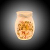 Stony Creek 4.0 Inch Magical Winterland Pre-Lit Small Jar Christmas Lighted Glass Accent , Village Church Skating Snowman (1PC) - 4 of 4