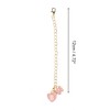 Unique Bargains Butterfly Heart Cup Chain Charm Water Cup Pendant 1 Pc - 2 of 4
