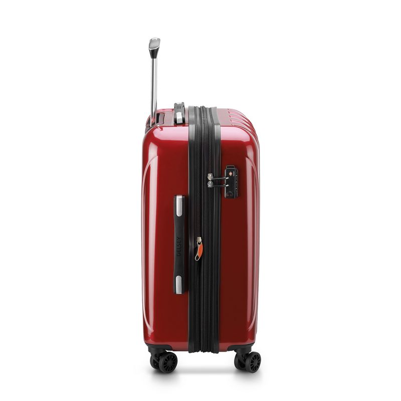 DELSEY Paris Aero Expandable Hardside Carry On Spinner Suitcase - Red, 5 of 11
