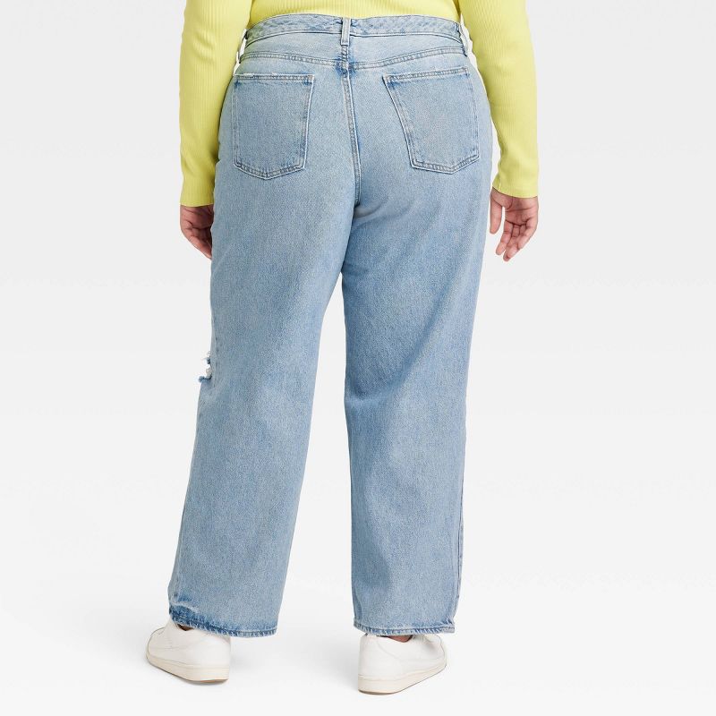 Women's Mid-Rise 90's Baggy Jeans - Universal Thread™, 3 of 15