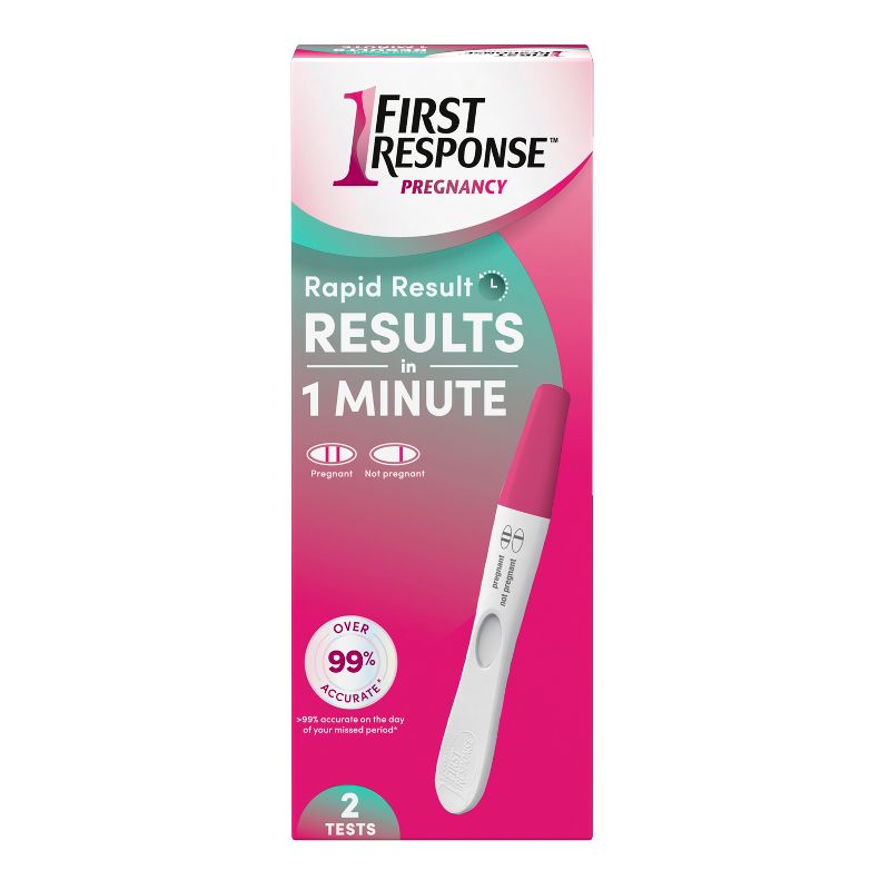 First Response Rapid Result Pregnancy Test - 2ct, 1 of 8