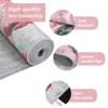 Machine Washable Non-Slip Runner, Modern Abstract Geometric Print Area Rug, Traditional Carpet for Hallway Bedroom Living Room - 4 of 4
