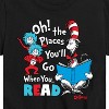 Boys' - Dr. Seuss - Oh! Places You'll Go When You Read Short Sleeve Graphic T-Shirt - 2 of 4