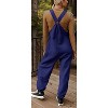 Imily Bela Women's Fleece Warm Overalls Winter Loose Casual Jumpsuits with Pockets. - 4 of 4