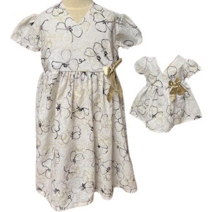 Doll Clothes Superstore Handmade Designer Dress for Size 6 Girls and 18-Inch Girl Dolls - 1 of 4