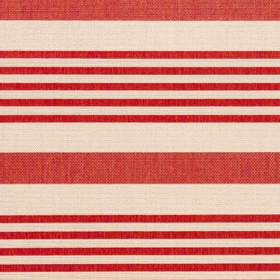 beige/red