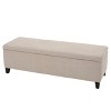 Lucinda Fabric Storage Ottoman Bench - Christopher Knight Home - 2 of 4
