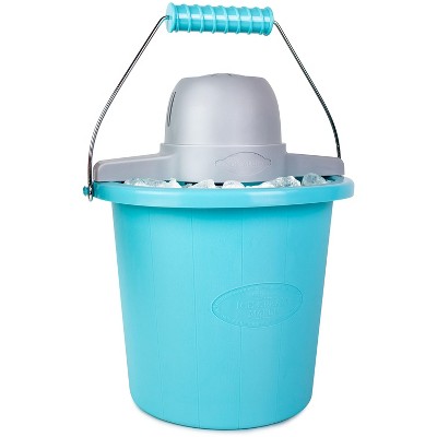 Nostalgia 4-Quart Blue Plastic Electric Ice Cream Maker