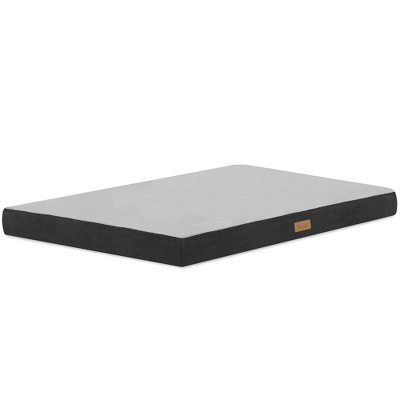 Large Elevated Wooden Pet Bed with Water-Resistant Mattress