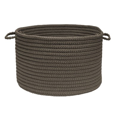 Colonial Mills Simply Home Solid - Gray 14"x14"x10"  100% Polypropylene Round