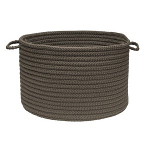 Colonial Mills Simply Home Solid - Gray 14"x14"x10"  100% Polypropylene Round - 1 of 4