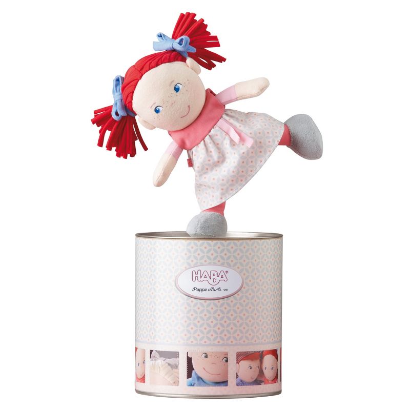 HABA Soft Doll Mirli 8" - First Baby Doll with Red Pigtails, 2 of 10