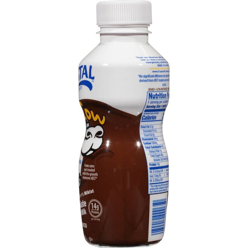 Crystal Cool Cow 1% Lowfat Chocolate Milk - 14 fl oz, 6 of 8