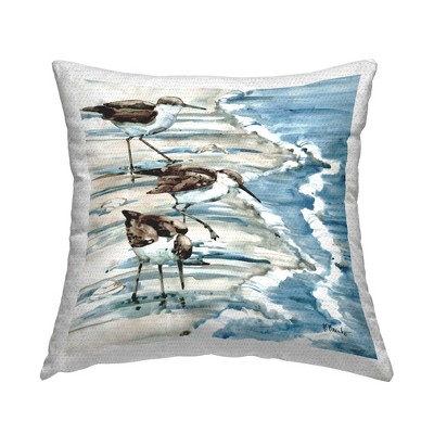 Stupell Industries Three Sandpipers Ocean Shoreline Coast