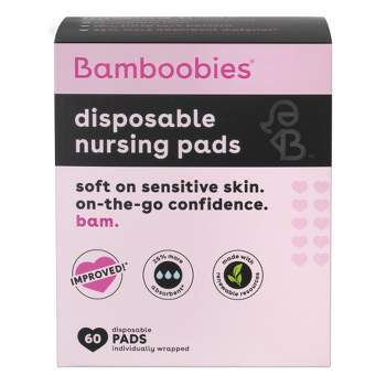 Bamboobies Disposable Nursing Pads- 60ct