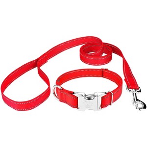 Country Brook Petz Premium Reflective Nylon Dog Collar & Leash - 1 of 4