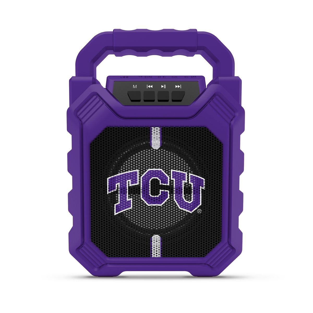 SOAR Collegiate LED ShockBox Wireless Bluetooth Speaker with FM radio- Tcu Horned Frogs - thumbnail 3