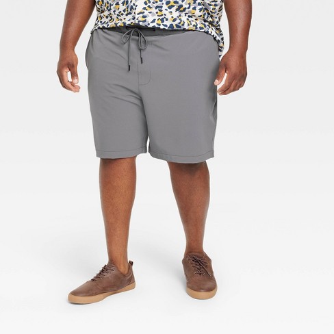 Big & Tall 8" Regular Fit Tech Pull-on Shorts - & Co™ Gray 4xl : Target