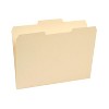 Staples File Folders 3 Tabs Letter Size Manila 50/Box (25775) 541077 - 3 of 4