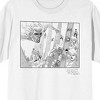 Attack on Titan Art Drawing Titans Attacking Men's White Short Sleeve Tee - 2 of 3