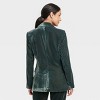 Women's Velvet Blazer - A New Day™ - image 2 of 3