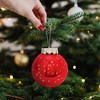 30ct Christmas Tree Ornaments Set - Multi-Size Shatterproof Plastic Xmas Balls, Decorative Hanging Decor - 3 of 4