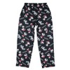Peanuts Boys' Joe Cool Snoopy Character Tossed Print Sleep Pajama Pants Black - 4 of 4