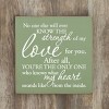 Slickblue Wood Sign with Quote – Rustic Decor, "You Know My Heart" Saying, 7x7, Multicolor Options - 3 of 3
