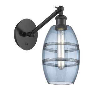 Vaz - 1 Light Arm Adjusts Up and Down Wall Sconce In Industrial Style-8.13 Inches Tall and 5.88 Inches Wide - 1 of 1