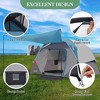 Camping Tent, Family Tent for Camping, Easy Set Up Tents 4-6 Person,Waterproof,Spacious - 3 of 4